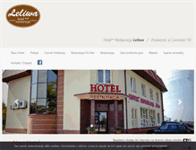 Tablet Screenshot of hotelleliwa.pl